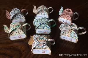 Tea-Rific Tea Pots created with Moroccan Designer Series Paper