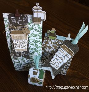 Coffee Break themed coffee and candle gifts