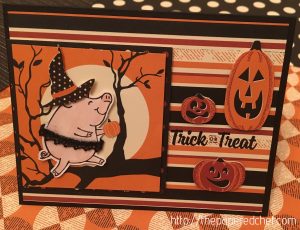 This Little Piggy says Trick or Treat card