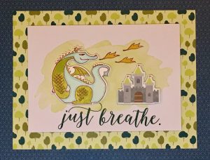 Just Breathe Dragon Card - Myths & Magic