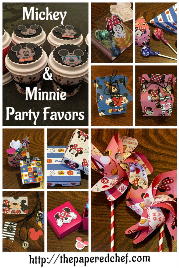 Mickey & Minnie Party Favors