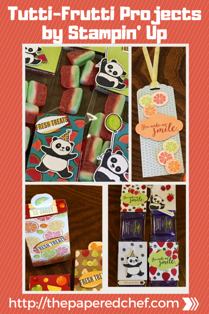 Tutti-Frutti Projects by Stampin' Up