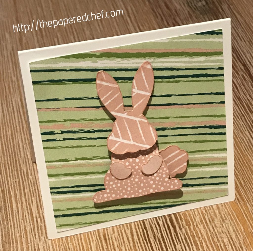 Bunny Builder Punch - Note Card - Tropical Escape