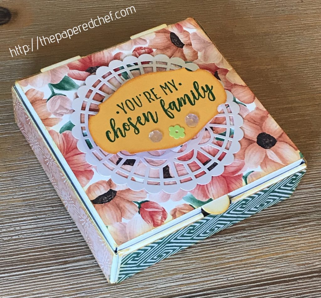 Stampin' Up! - Mini Pizza Box - Painted Seasons