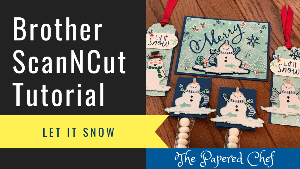 Brother ScanNCut Tutorial - Let it Snow