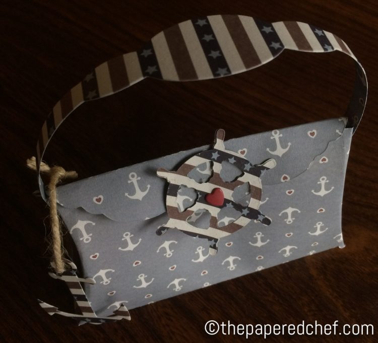 Pillow Purse created with a Nautical Theme