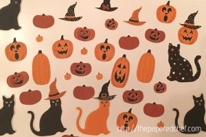 Pumpkins, Cats, and Hats cut out from the Spooky Night dsp