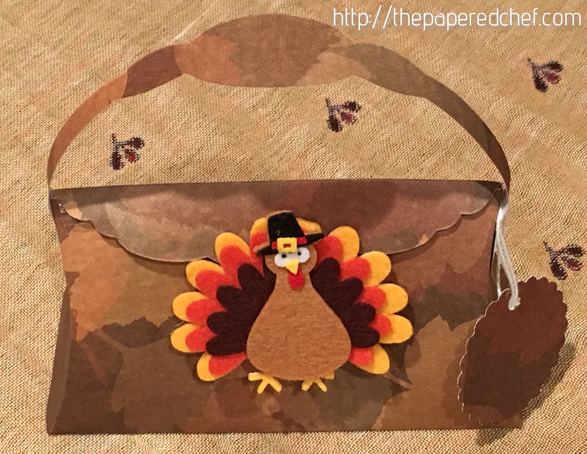 Thanksgiving Turkey Pillow Purse