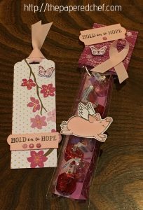 Hold on to Hope Bookmark and This Little Piggy Treat