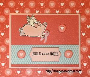 Hold on to Hope This Little Piggy Card