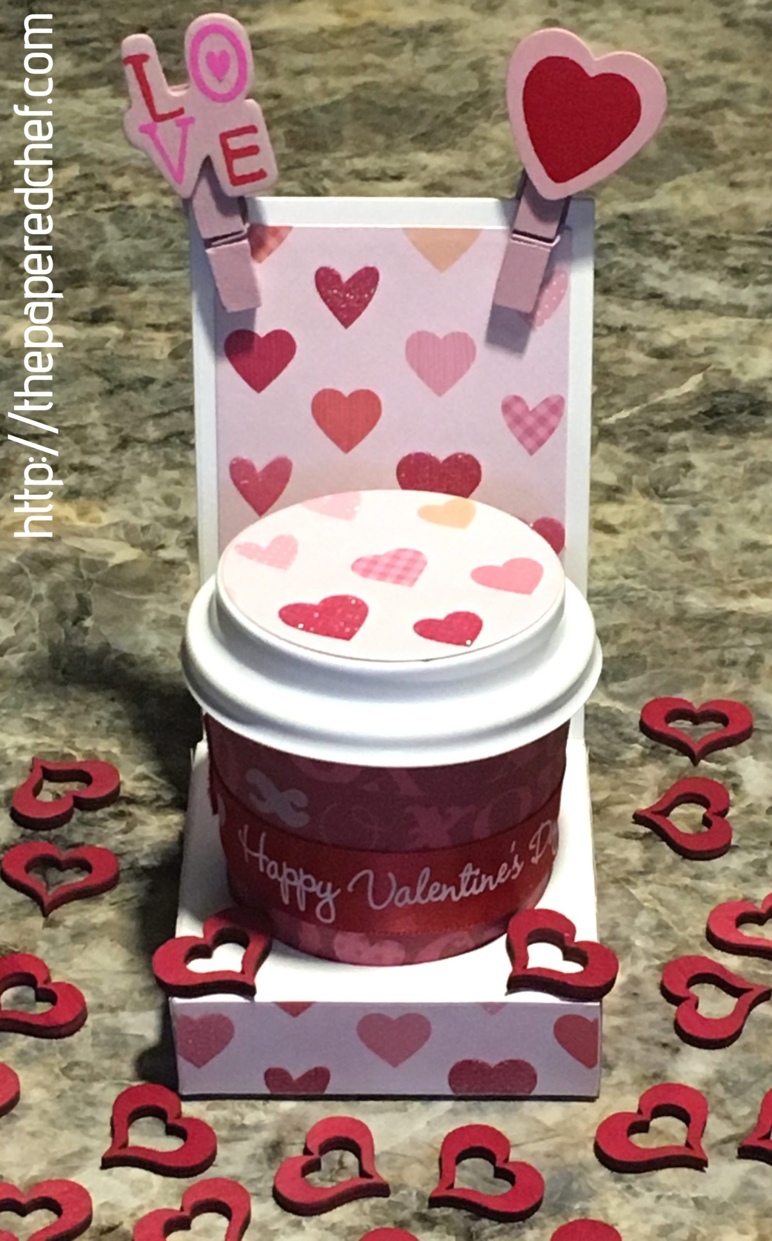Valentine's Day Mini Coffee Cup Holder