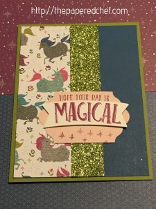 Magical Unicorn Card - Myths & Magic by Stampin' Up