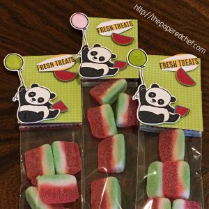 Party Pandas Watermelon Treats - Tutti-Frutti dsp