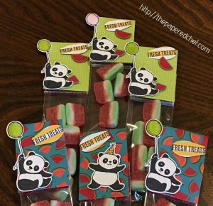 Party Pandas Watermelon Treats - Tutti-Frutti dsp