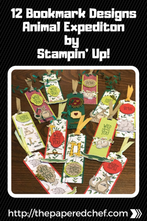 Animal Expedition Bookmarks by Stampin' Up!