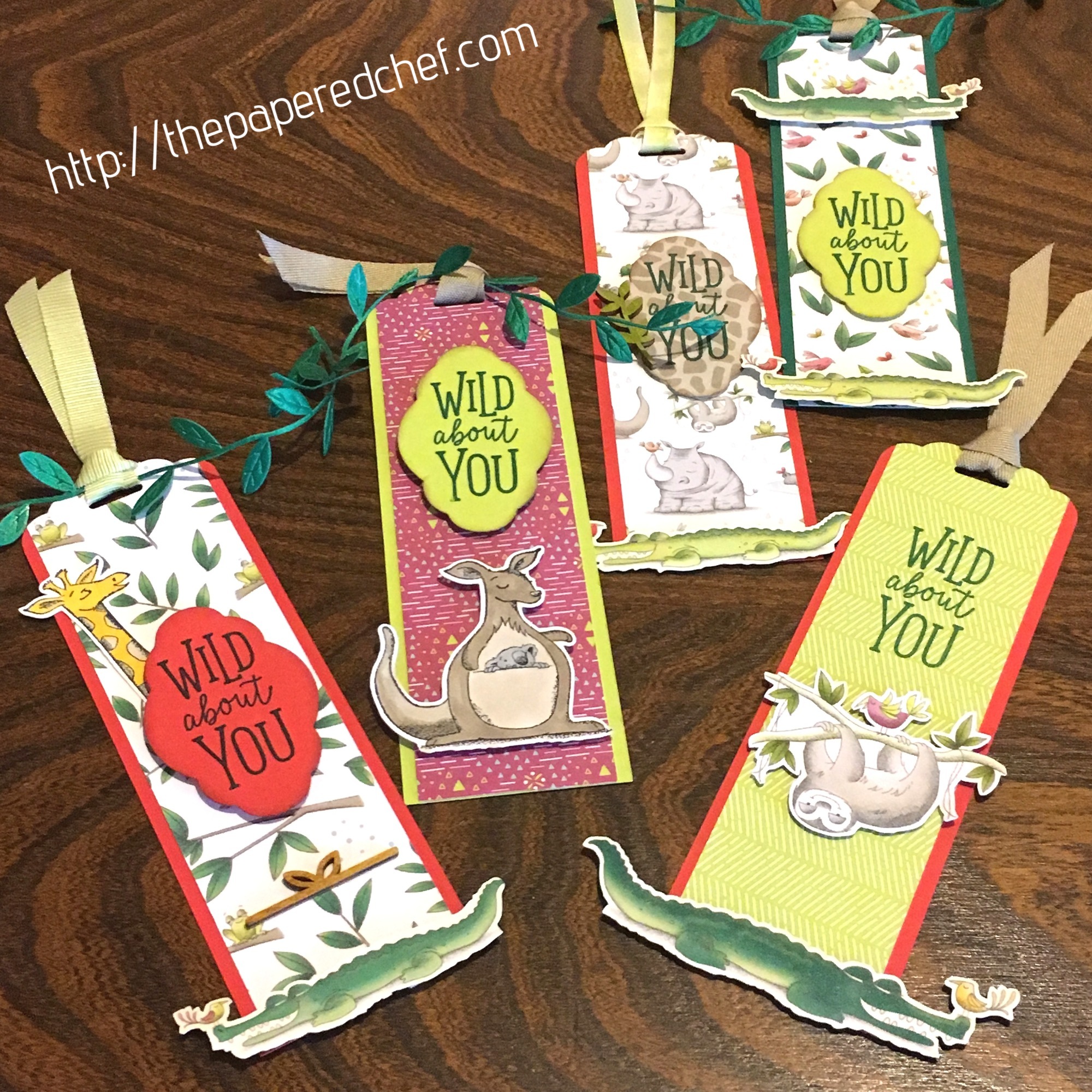 Animal Expedition Bookmarks - Animal Outing by Stampin' Up