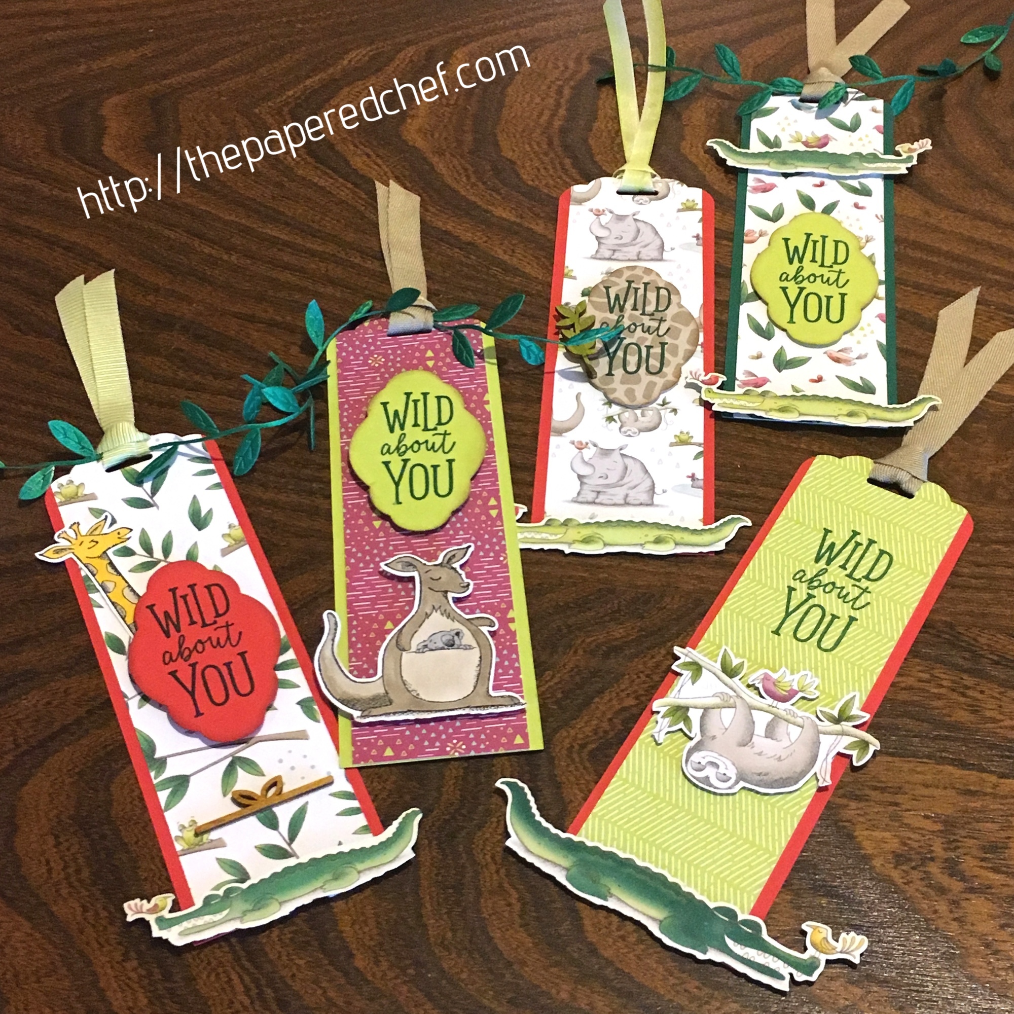 Animal Expedition Bookmarks - Animal Outing by Stampin' Up