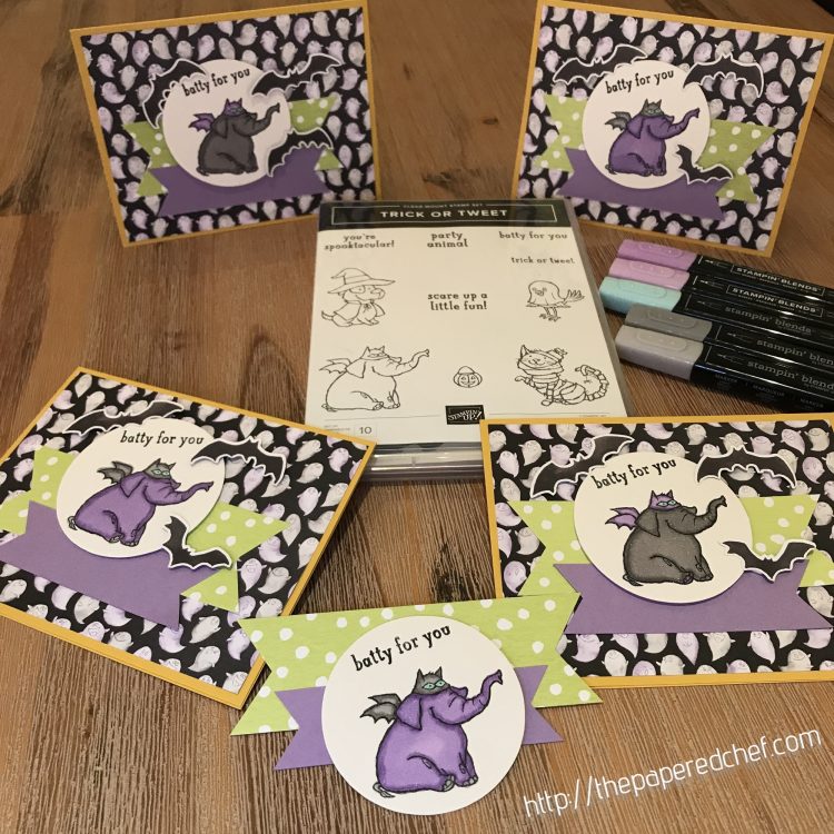 Batty for You Cards - Trick or Tweet
