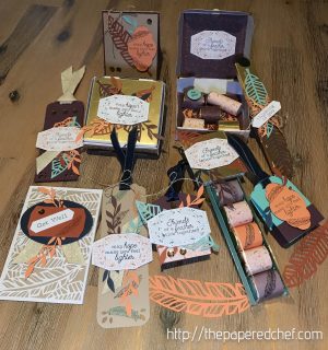 Friends of a Feather Projects - October 2018 Paper Pumpkin Kit