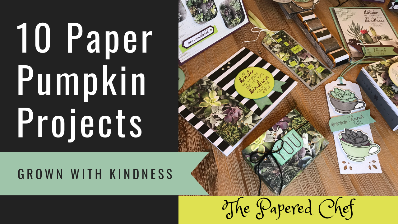 Grown with Kindness Paper Pumpkin Kit
