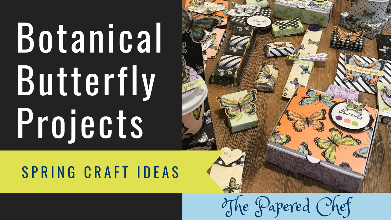Botanical Butterfly Projects - Spring Craft Fairs
