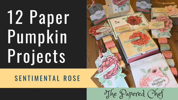 Paper Pumpkin Projects - Sentimental Rose