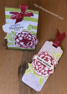 Sentimental Rose Thinking of You Bookmark