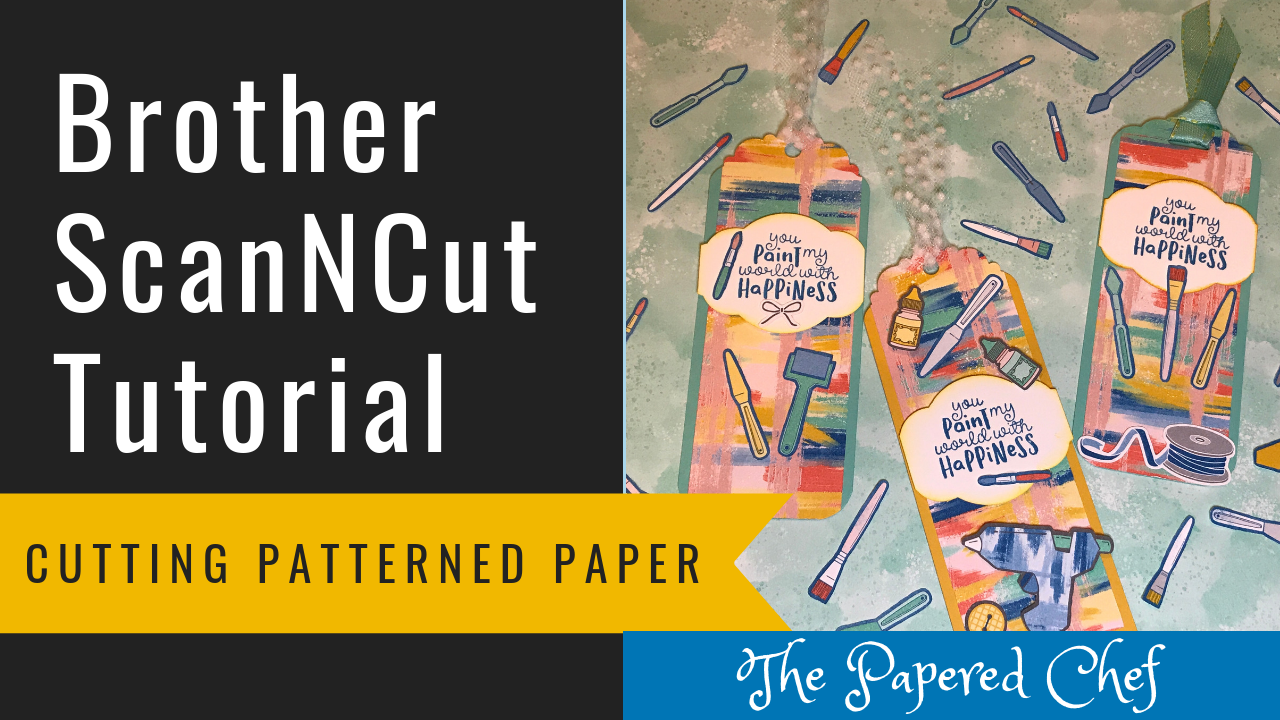 Brother ScanNCut - Cutting Patterned Paper - Follow Your Art