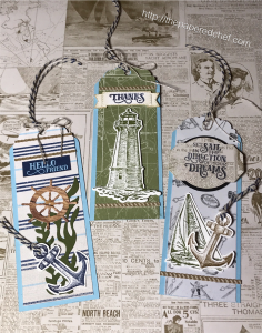 Come Sail Away Suite by Stampin' Up! - Bookmarks