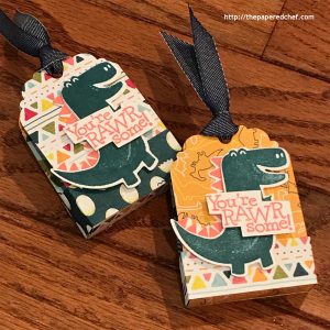 Dinoroar Suite by Stampin' Up! - Tag Treats