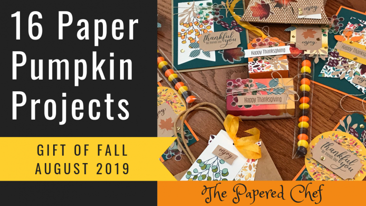 Gift of Fall Paper Pumpkin Kit