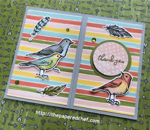 Bird Ballad Gate Fold Card