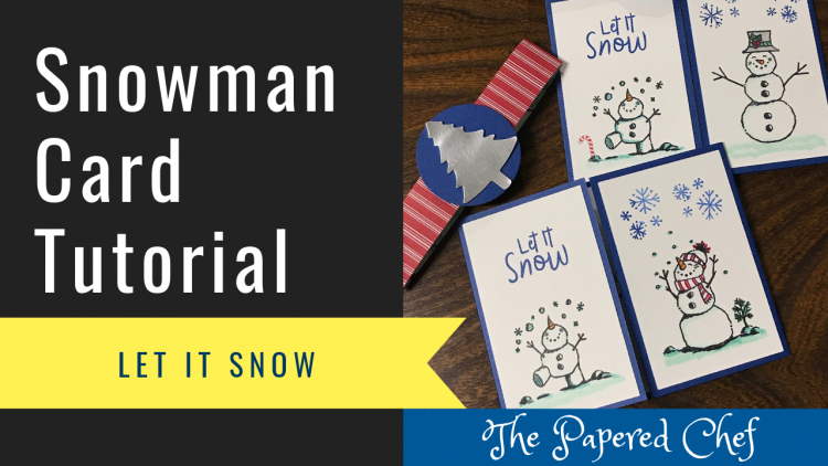 Snowman Season Card Tutorial