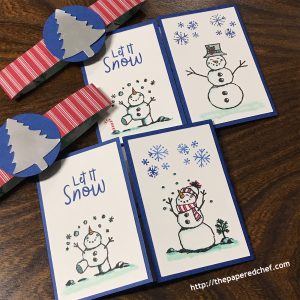 Snowman Season - Let it Snow - Card