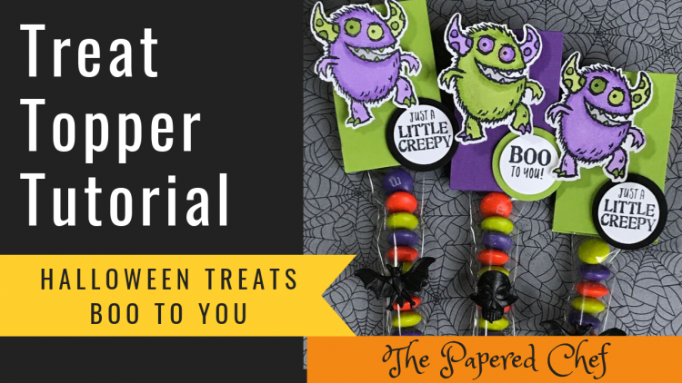 Treat Topper Tutorial - Boo to You