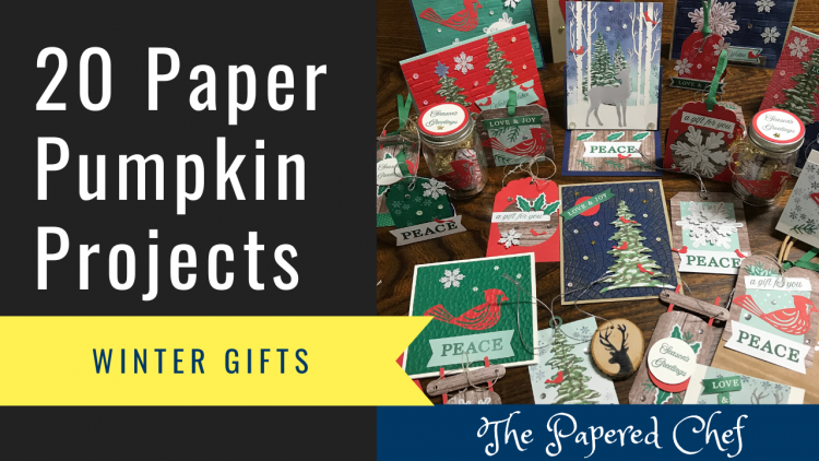 20 Paper Pumpkin Projects - Winter Gifts