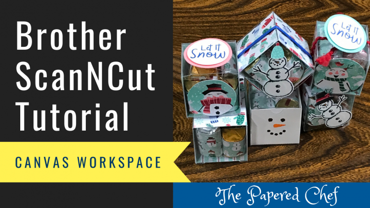 Brother ScanNCut - Canvas Workspace - Tiny Treat Boxes