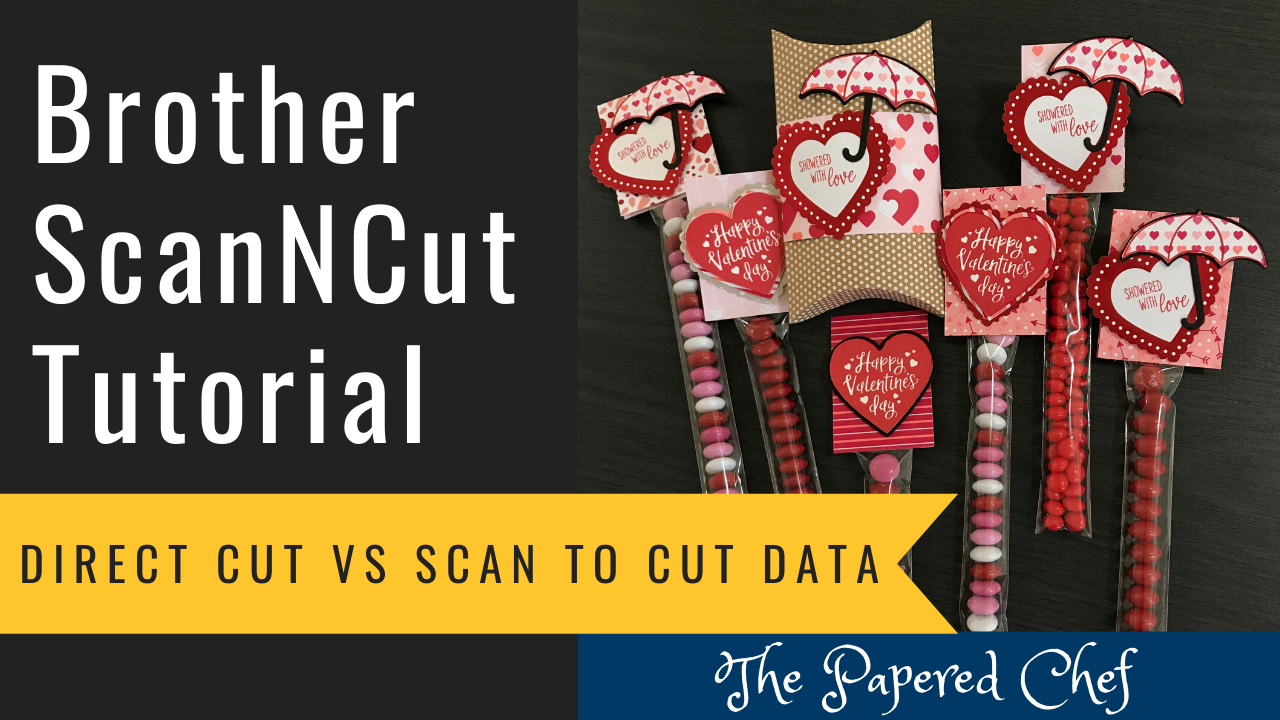 Brother ScanNCut - Direct Cut vs Scan to Cut Data