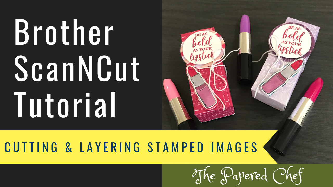 ScanNCut - Cutting Stamped Images - Dressed to Impress