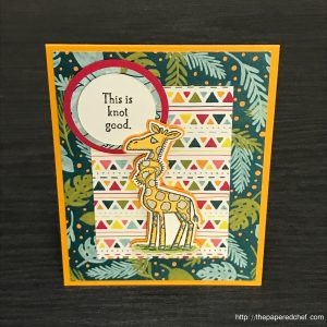 Back on Your Feet - Giraffe Card