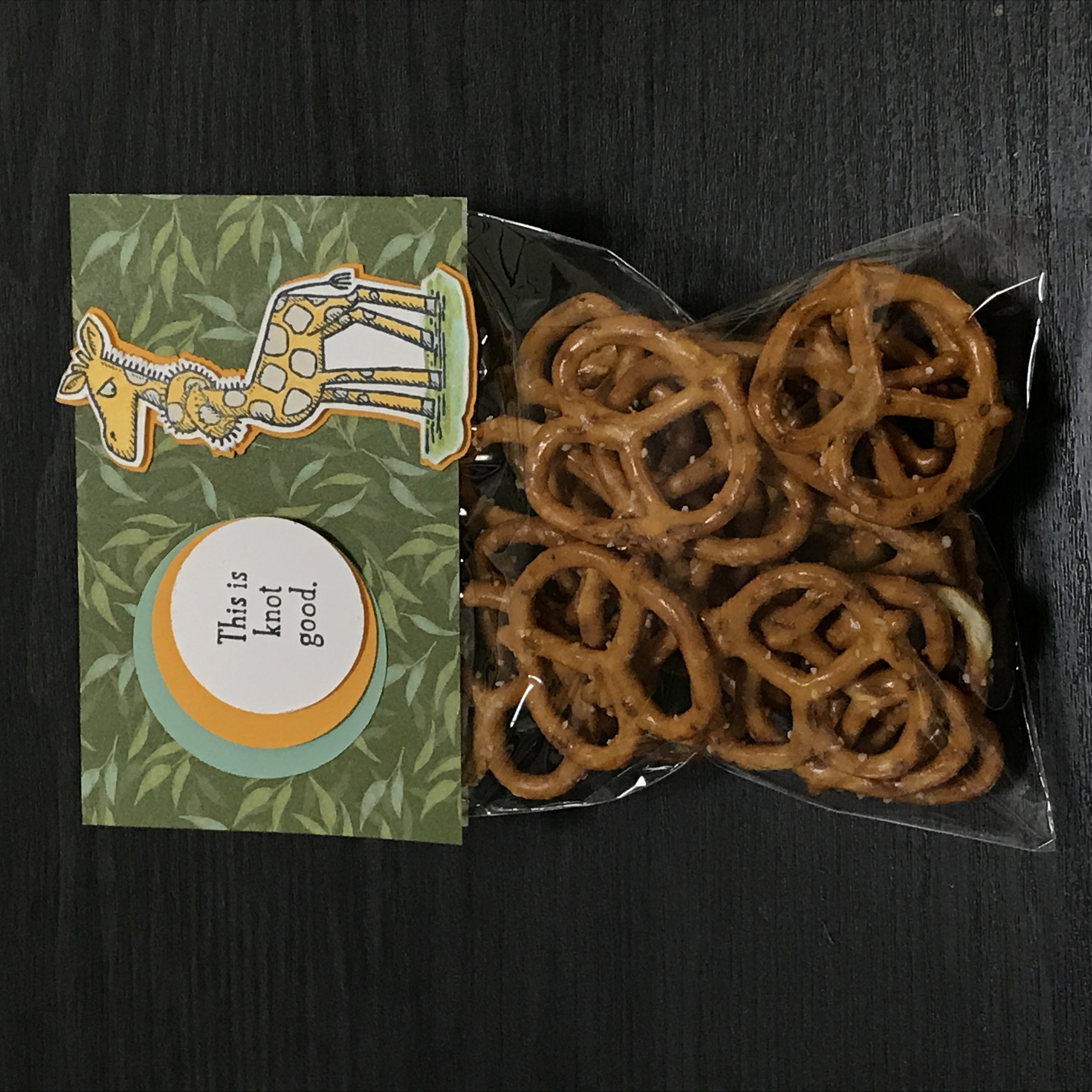 Back on your Feet Stampin' Up! Pretzel Treats
