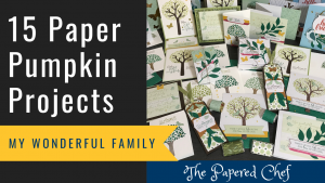 Paper Pumpkin - My Wonderful Family
