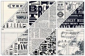 Newsprint Designer Series Paper
