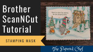 Brother ScanNCut - Creating a Stamping Mask