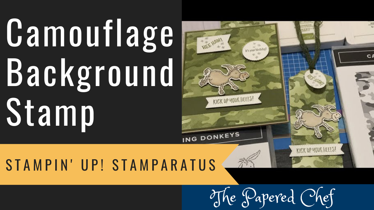 Background Stamp - Camouflage