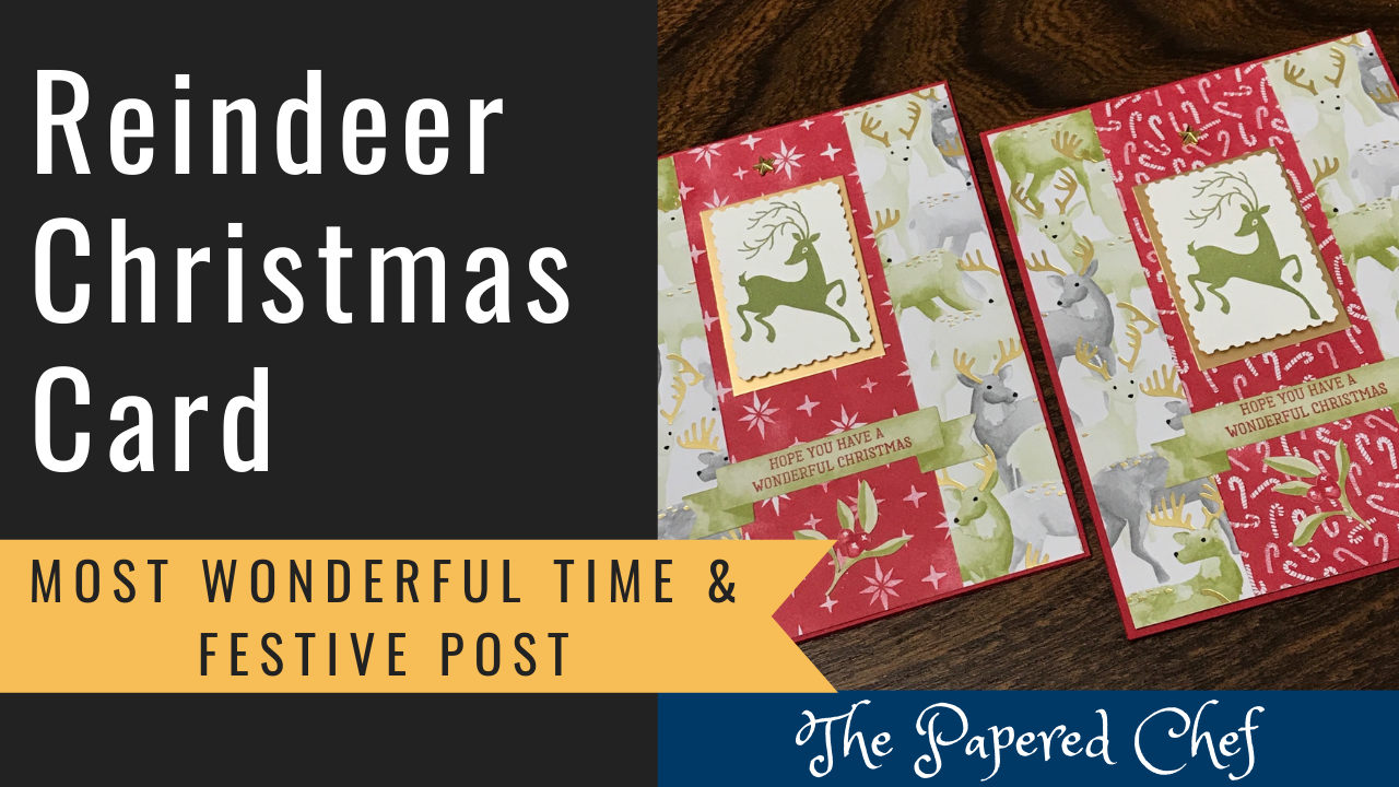 Reindeer Christmas Card