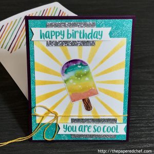 So Cool Paper Pumpkin Kit - Card with Sun Background